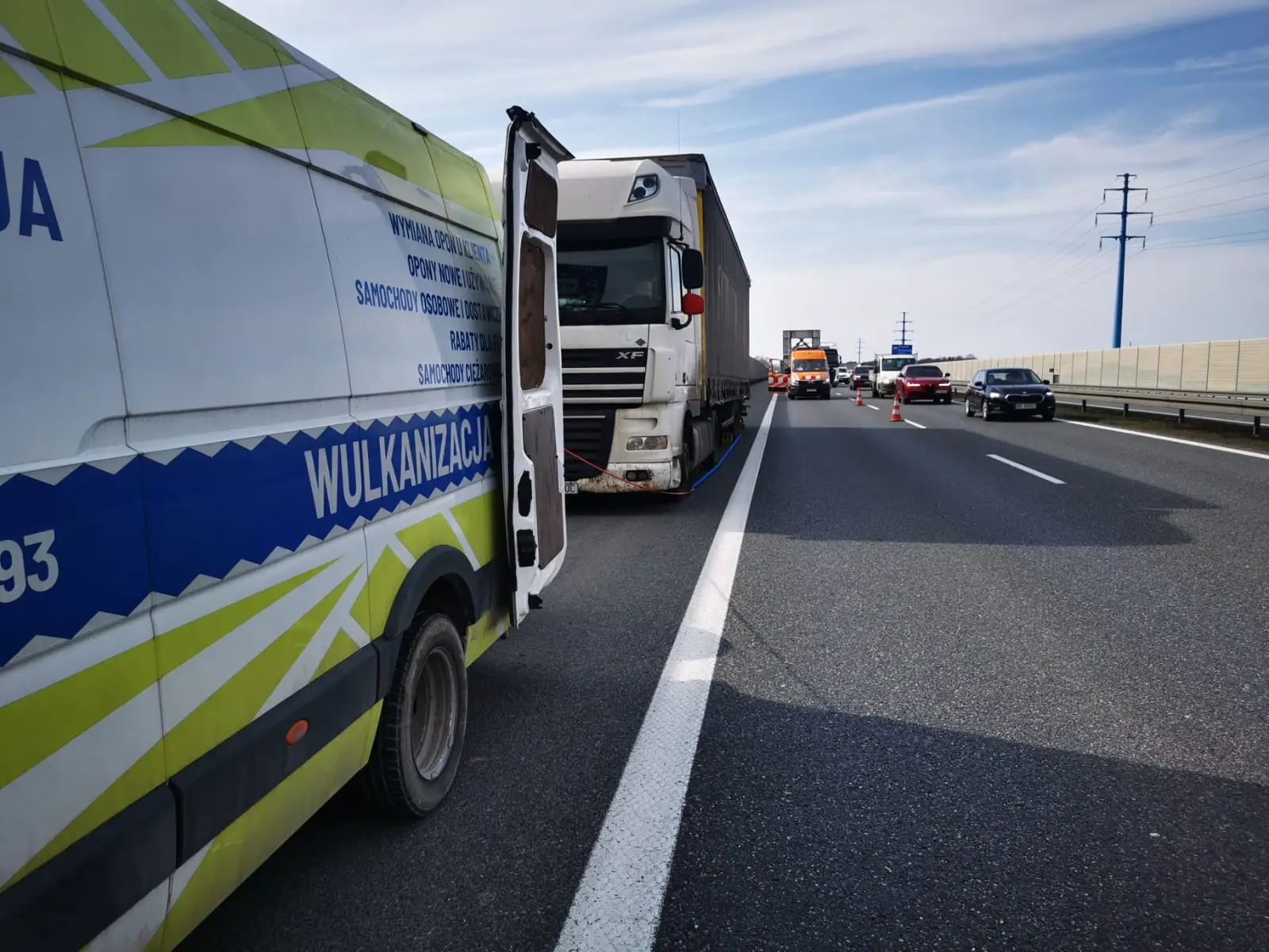 Wymiana opony TIR Kraków