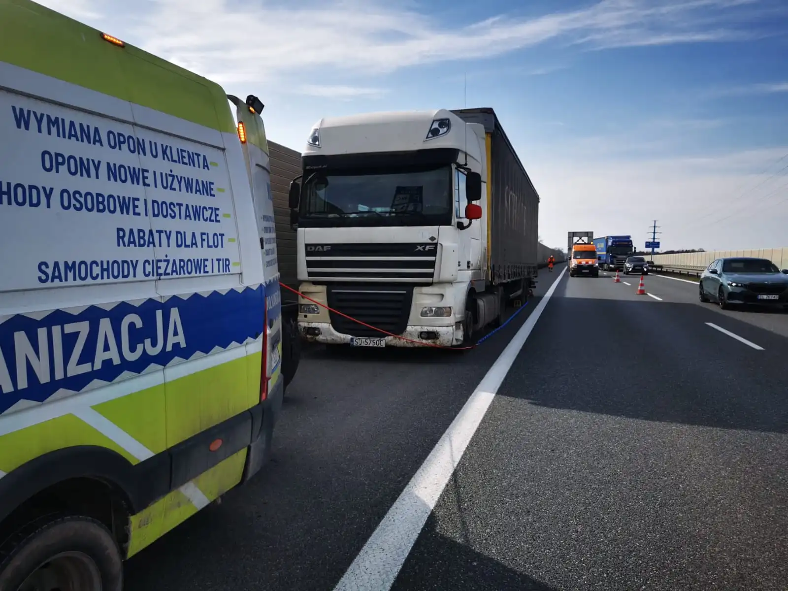 Serwis opon floty ciężarowej Kraków