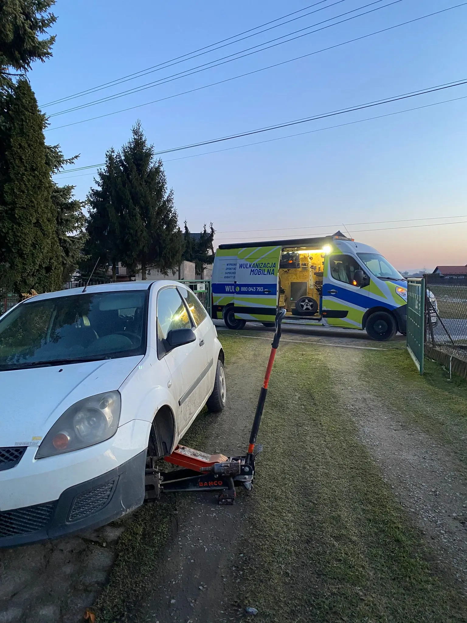 Mobilna wulkanizacja TIR Kraków - Tirelli